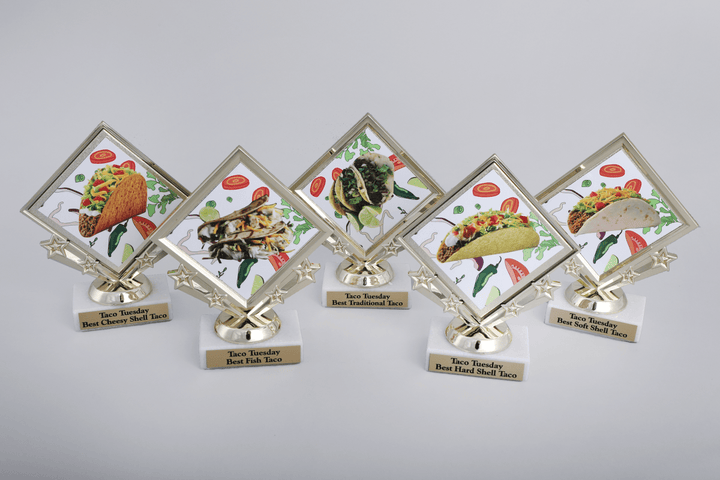 Taco Diamond Logo Trophy - Schoppy&
