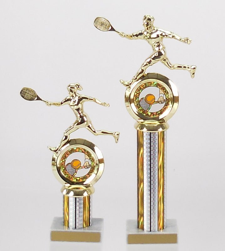 Tennis Logo Insert Figure Trophy - Schoppy's Since 1921