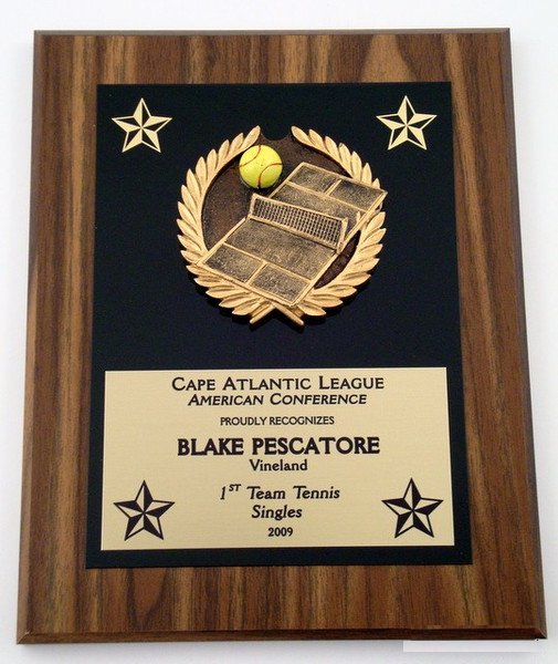 Tennis Plaque - Schoppy's Since 1921