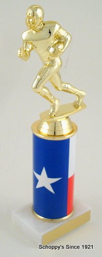 Texas Football Original Metal Roll Column-Trophies-Schoppy's Since 1921