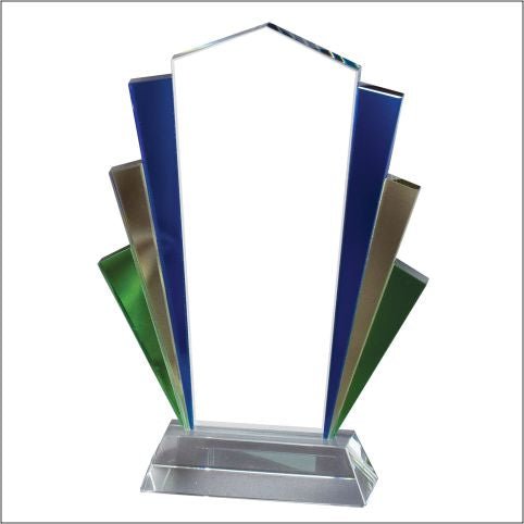 Three Color Glass Award - Schoppy's Since 1921