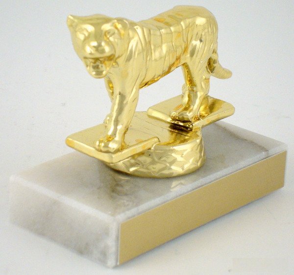 Tiger Dye Cast Trophy on Genuine Marble Base - Schoppy's Since 1921