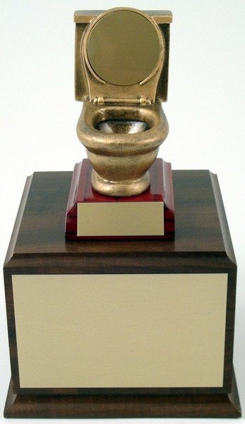 Toilet Bowl Base Trophy - Schoppy's Since 1921