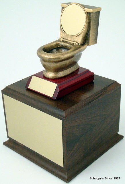 Toilet Bowl Base Trophy - Schoppy's Since 1921