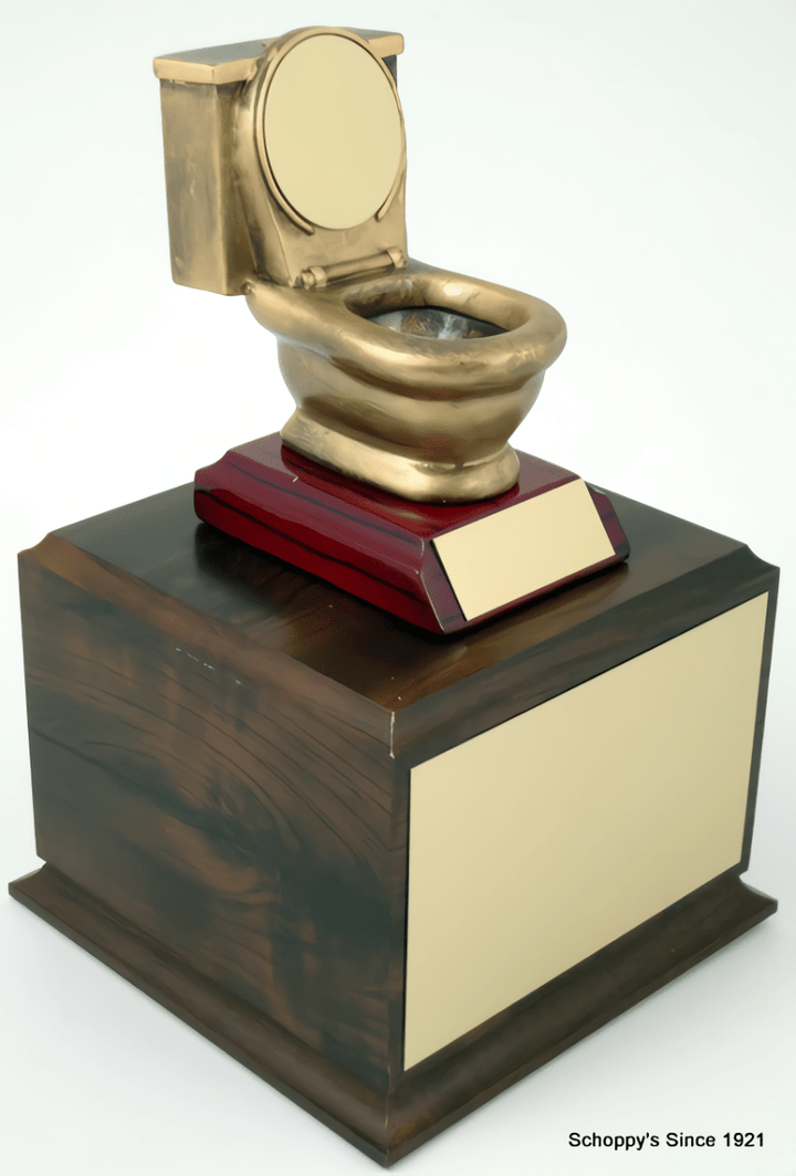 Toilet Bowl Base Trophy - Schoppy&