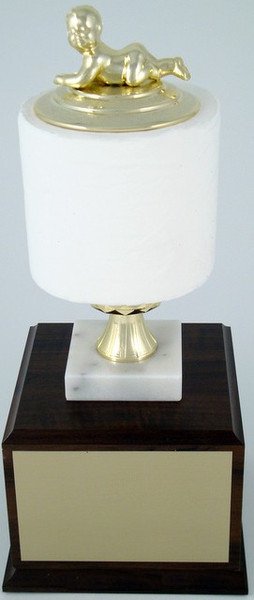 Toilet Paper Roll Perpetual Trophy