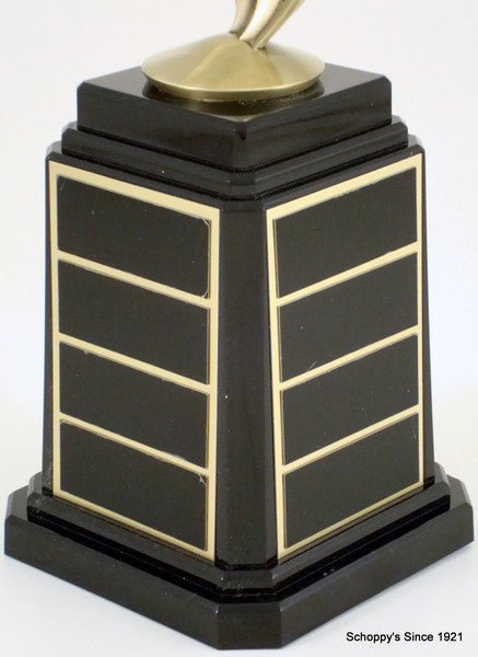 Tower Base Perpetual Trophy Add - On Side Grid Plate - Schoppy's Since 1921