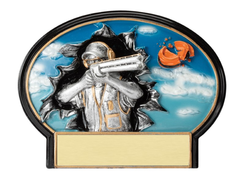 Trap Shooting Resin Plate