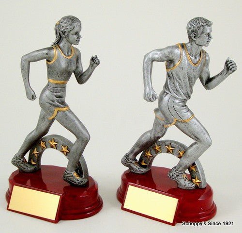 Track Runner Resin Trophy - Schoppy's Since 1921