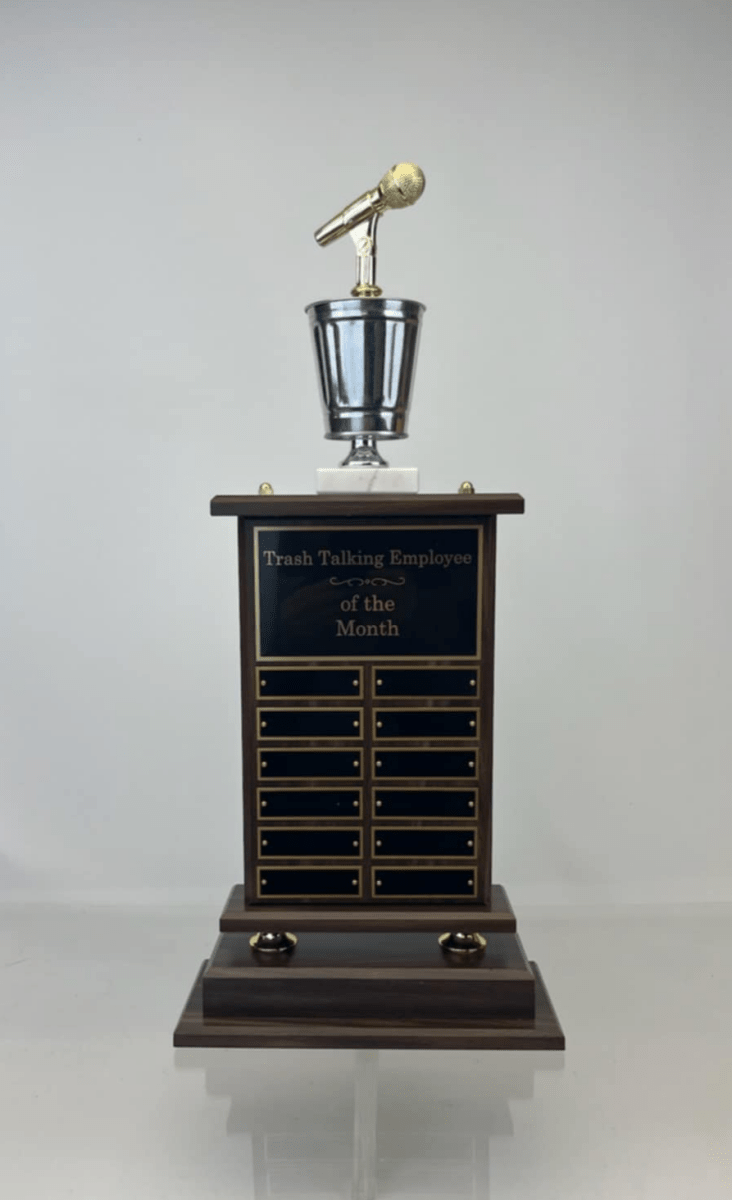 Trash Can Perpetual Trophy SPT - Schoppy's Since 1921