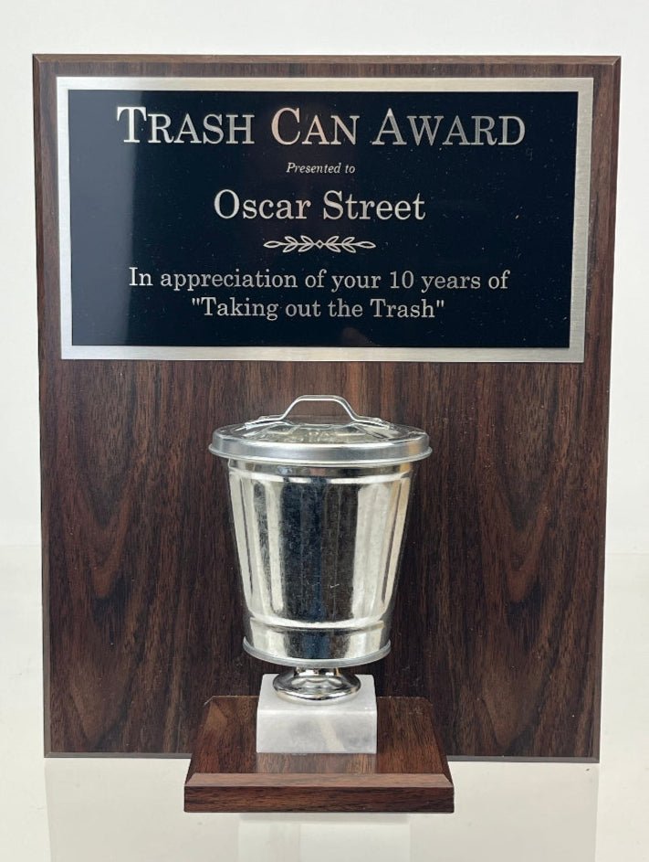 Trash Can Plaque - Schoppy's Since 1921