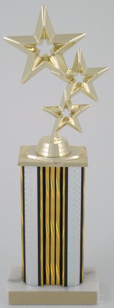 Triple Star Column Trophy