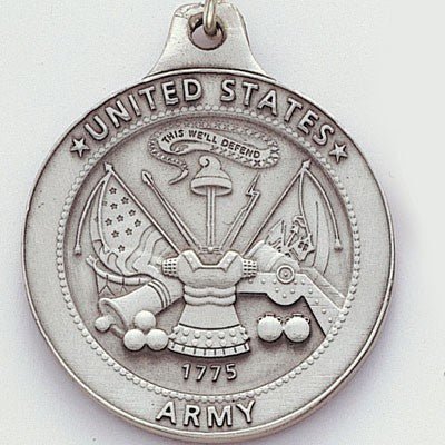 United States Army Genuine Pewter Key Chain - Schoppy's Since 1921