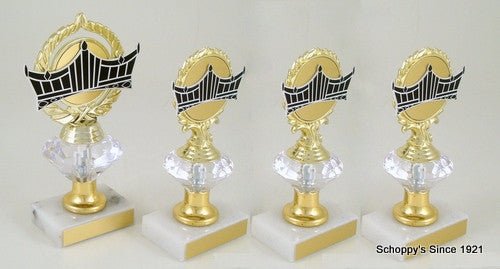 Vector Crown Diamond Riser Trophy Set - Schoppy's Since 1921