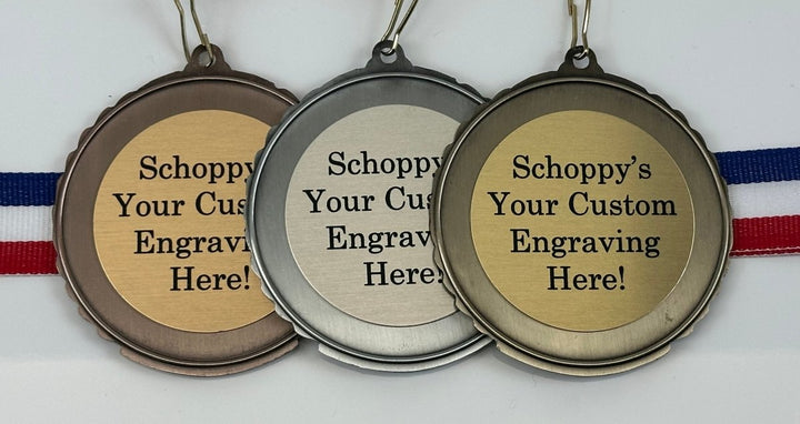 Victory Wreath Medal - Your choice of Neck ribbon Color - Schoppy&