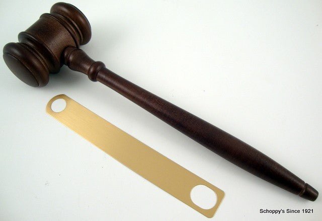 Walnut Gavel - Schoppy's Since 1921