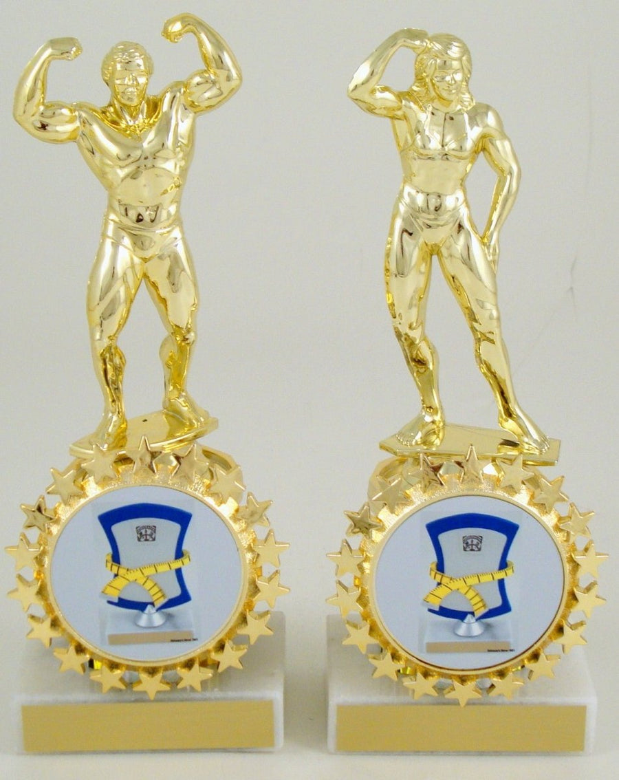 Weight Loss Adonis Trophy With Logo - Schoppy's Since 1921