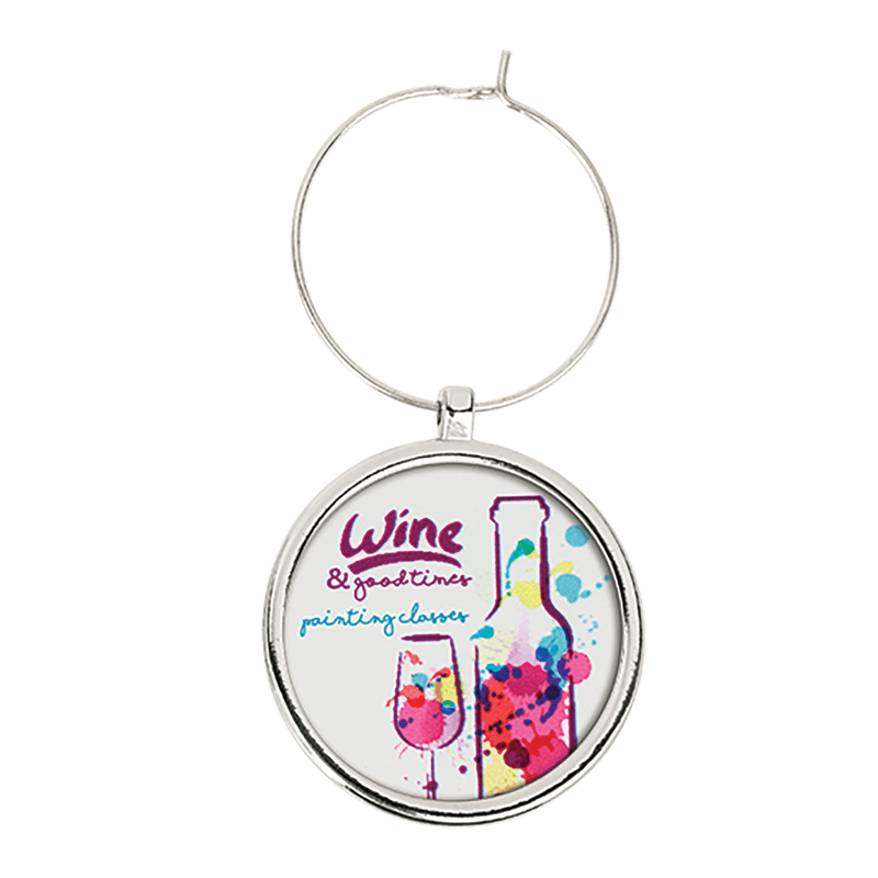 Wine Glass Charm