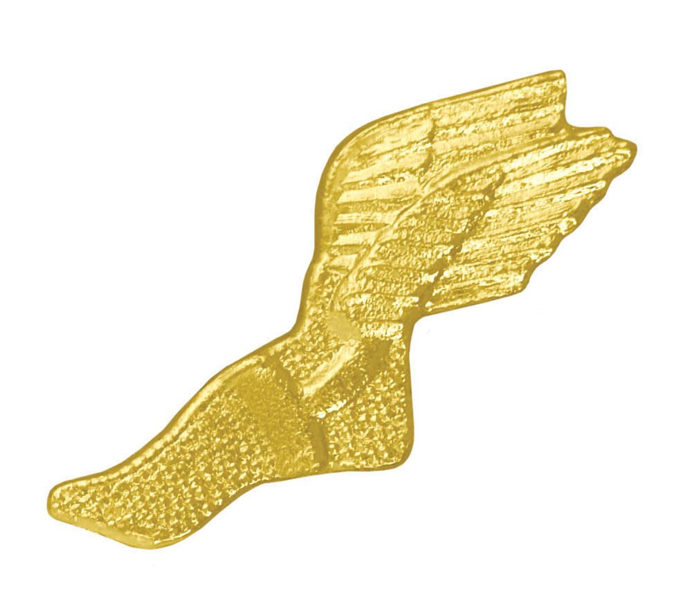 Winged Foot Chenille Pin - Schoppy's Since 1921