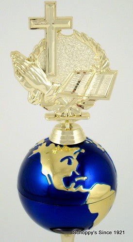 World's Greatest Religious Trophy on Wood and Marble Base - Schoppy's Since 1921