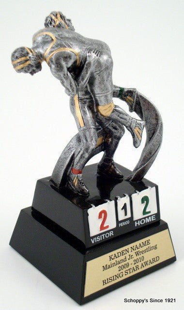 Motion Extreme Trophy - Wrestlers on Stand-Trophies-Schoppy's Since 1921