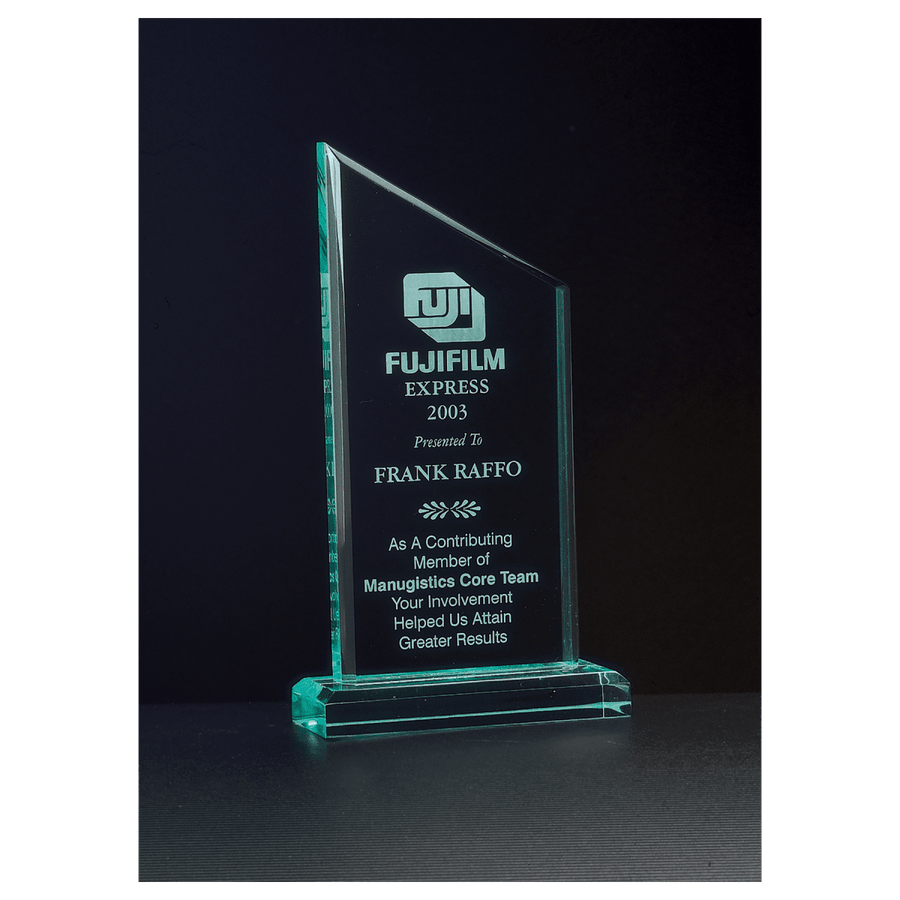 Zenith Jade Acrylic Award - Schoppy's Since 1921