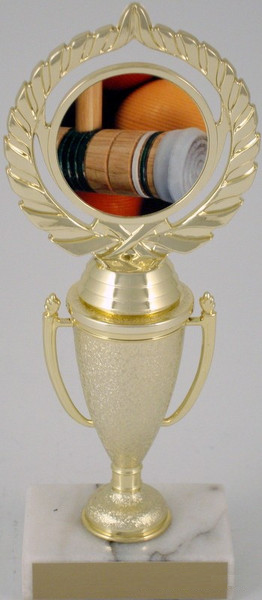 Croquet Logo on Cup-Trophies-Schoppy's Since 1921