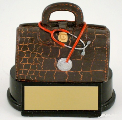 Doctor's Bag Resin Award-Trophies-Schoppy's Since 1921