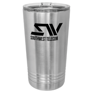 16 oz. Polar Camel Vacuum Insulated Pint Mug with Clear Slider Lid - Schoppy's Since 1921