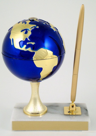 Earth Day Globe Stem Pen Set-Pen-Schoppy's Since 1921