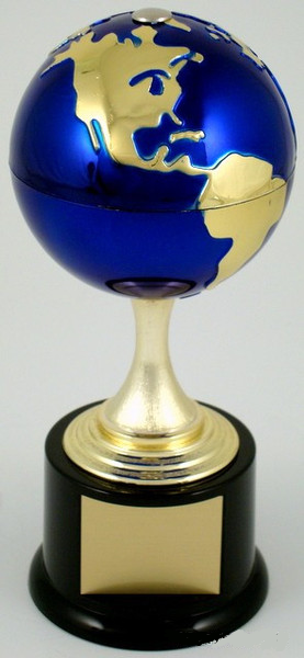 Earth Day Globe Stem Trophy-Trophies-Schoppy's Since 1921