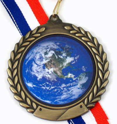 Earth Day Medal 1-Medals-Schoppy's Since 1921