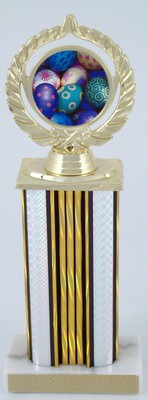 Easter Logo on 6" Wide Column Trophy-Trophies-Schoppy's Since 1921