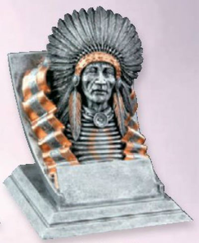 Indian Spirit Mascot Resin Trophy-Trophies-Schoppy's Since 1921