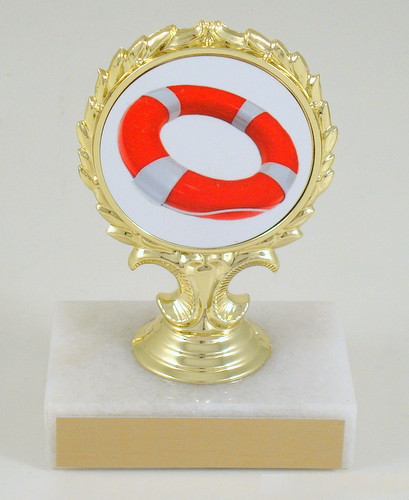 Lifeguard Logo Trophy Small-Trophies-Schoppy&