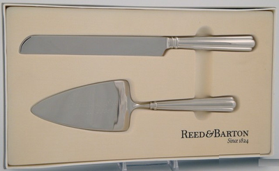 Reed & Barton Preston 2-Piece Cake Knife & Server Set-Gift Set-Schoppy's Since 1921