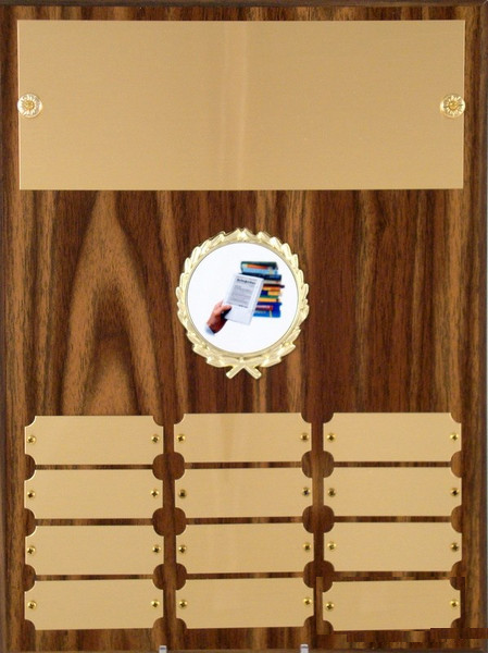 Perpetual Plaque with Kindle Logo - 12 plate - 9 x 12-Plaque-Schoppy&