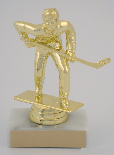 Street Hockey Figure on Marble Base 23F-8628SH-Trophies-Schoppy&