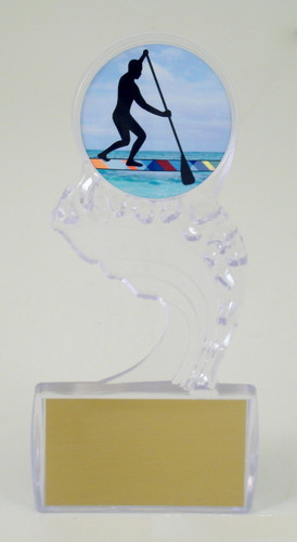Paddleboard Large Crest of the Wave Trophy-Trophies-Schoppy&