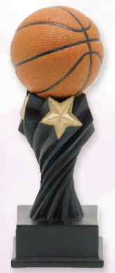 Basketball Tempest Resin Trophy-Trophies-Schoppy's Since 1921
