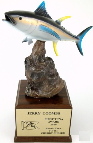 Tuna on Driftwood and Wood Base-Trophies-Schoppy&