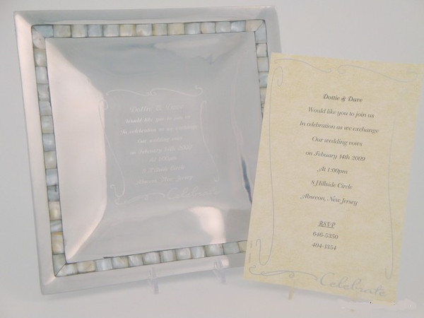 Pearl Inlay Invitation Tray-Gift-Schoppy&