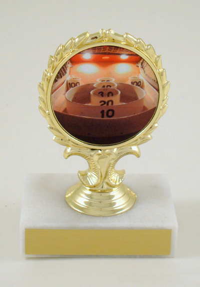 Skee Ball Logo Trophy Small-Trophy-Schoppy's Since 1921