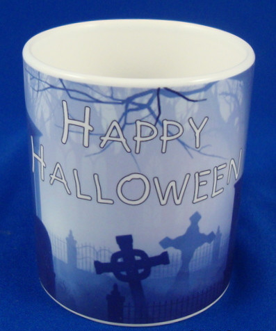 Halloween Mug with Custom Message-Mug-Schoppy&