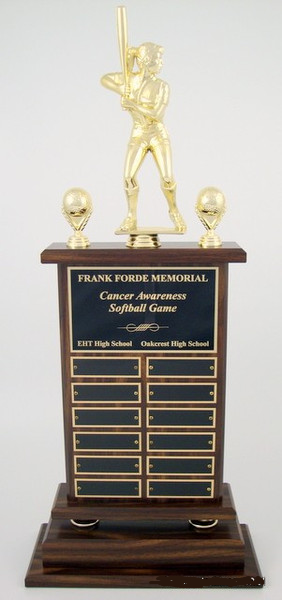 Softball Perpetual Trophy SPT-Softball-Trophies-Schoppy's Since 1921