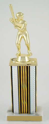 Wide Column Baseball Trophy-Trophies-Schoppy's Since 1921