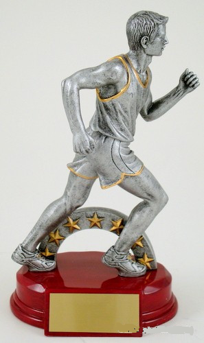 Male Runner Resin Trophy-Trophies-Schoppy's Since 1921
