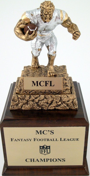 Fantasy Football Monster Trophy - Perpetual FF3-Trophies-Schoppy's Since 1921