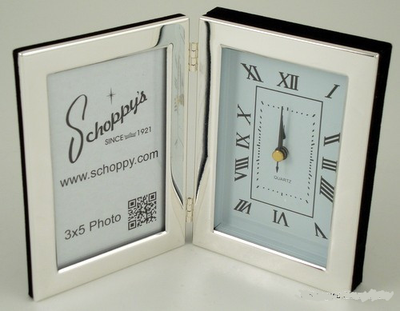 Hinged Frame 3"x5" with Clock-Frame-Schoppy's Since 1921