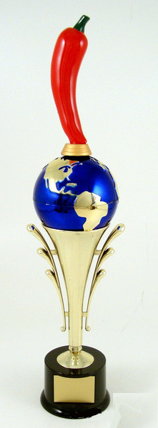 World's Greatest Chili Pepper Riser Trophy-Trophies-Schoppy's Since 1921